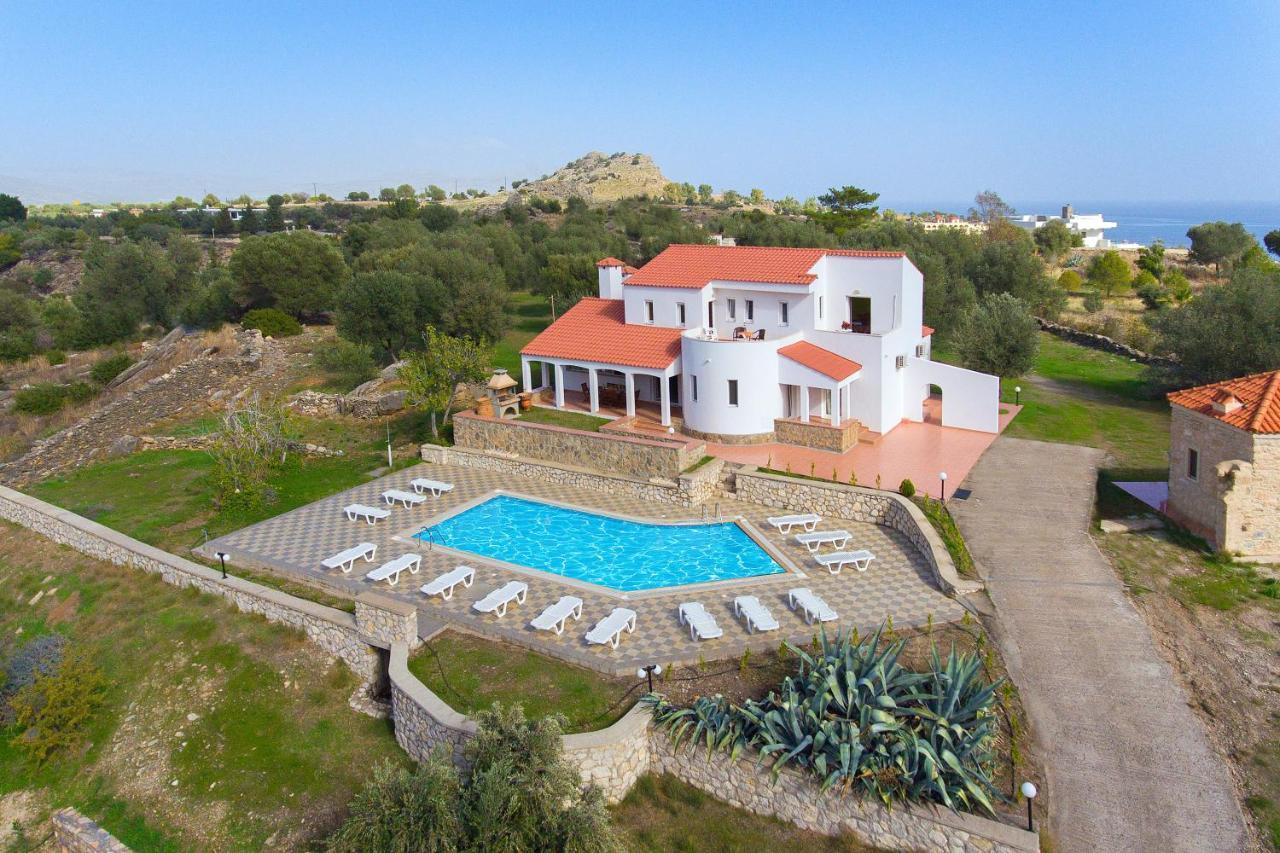 Villa Krokali Lindos المظهر الخارجي الصورة