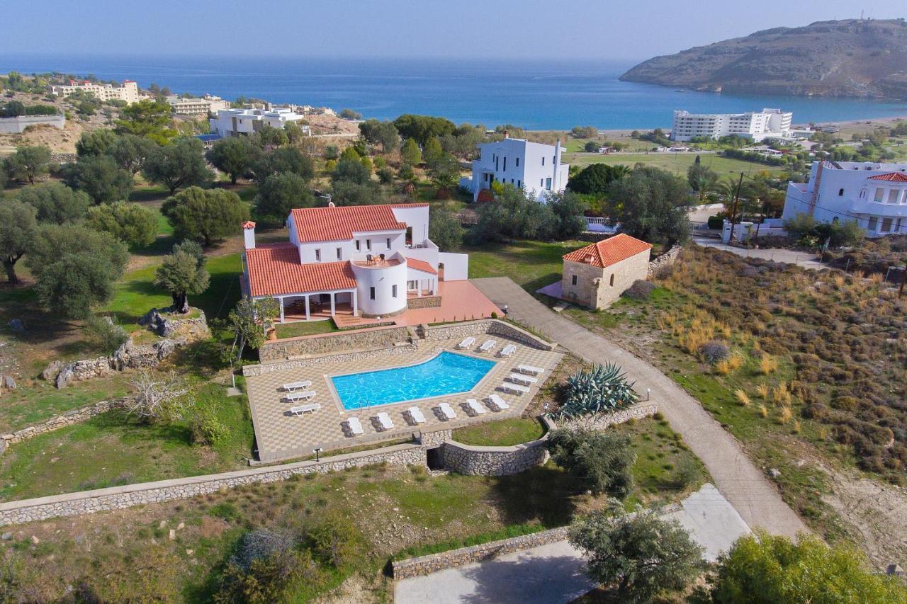 Villa Krokali Lindos المظهر الخارجي الصورة